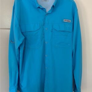 Columbia PFG Omni Shield Blood ‘N Guts Activewear Shirt